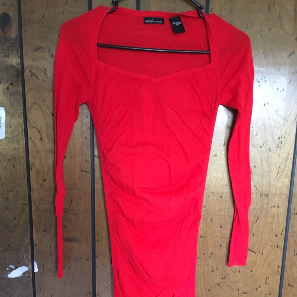 Victoria’s Secret Red Sweater Dress